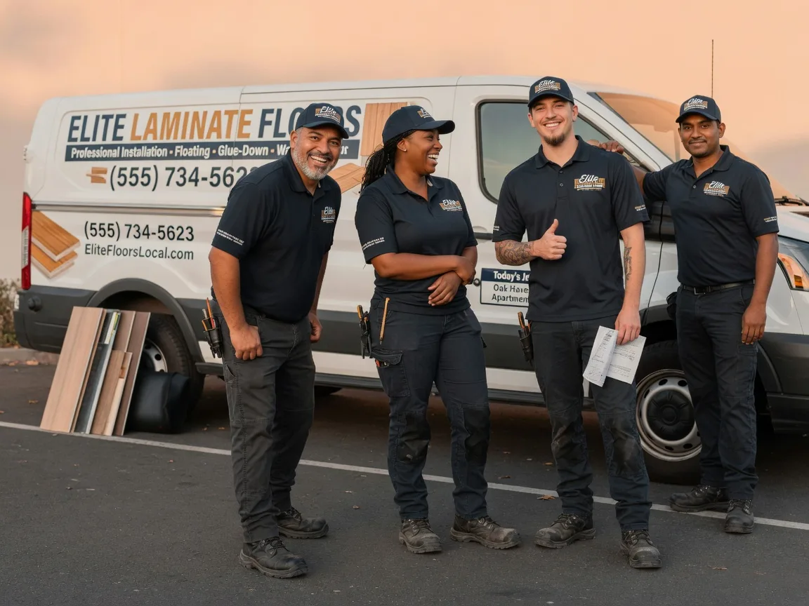 Laminate flooring installation company in Bixby, OK